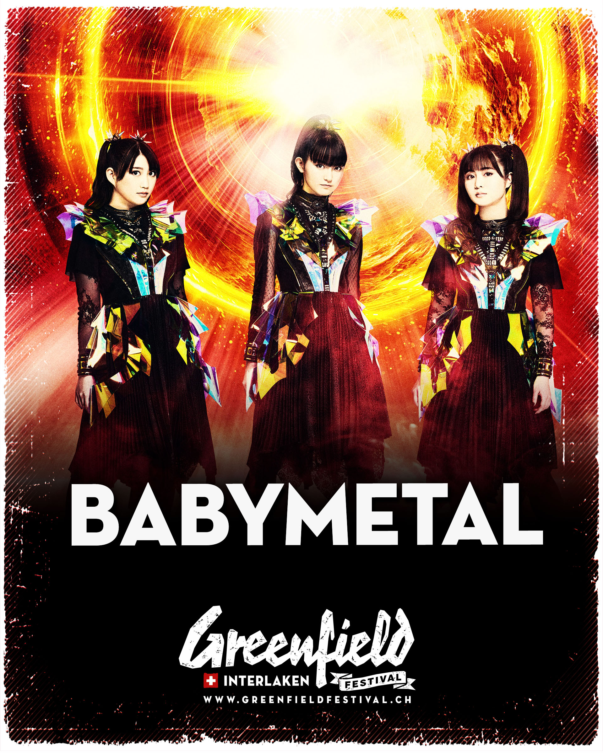 BABYMETAL「WORLD TOUR 2024 EU/UK」スイス『Greenfield Festival』のライブの模様