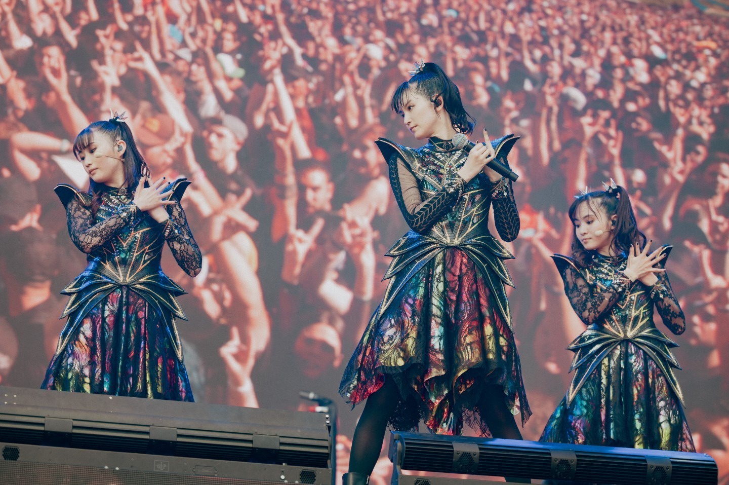 BABYMETAL「WORLD TOUR 2024 EU/UK」スペイン『Resurrection Fest 』のライブの模様